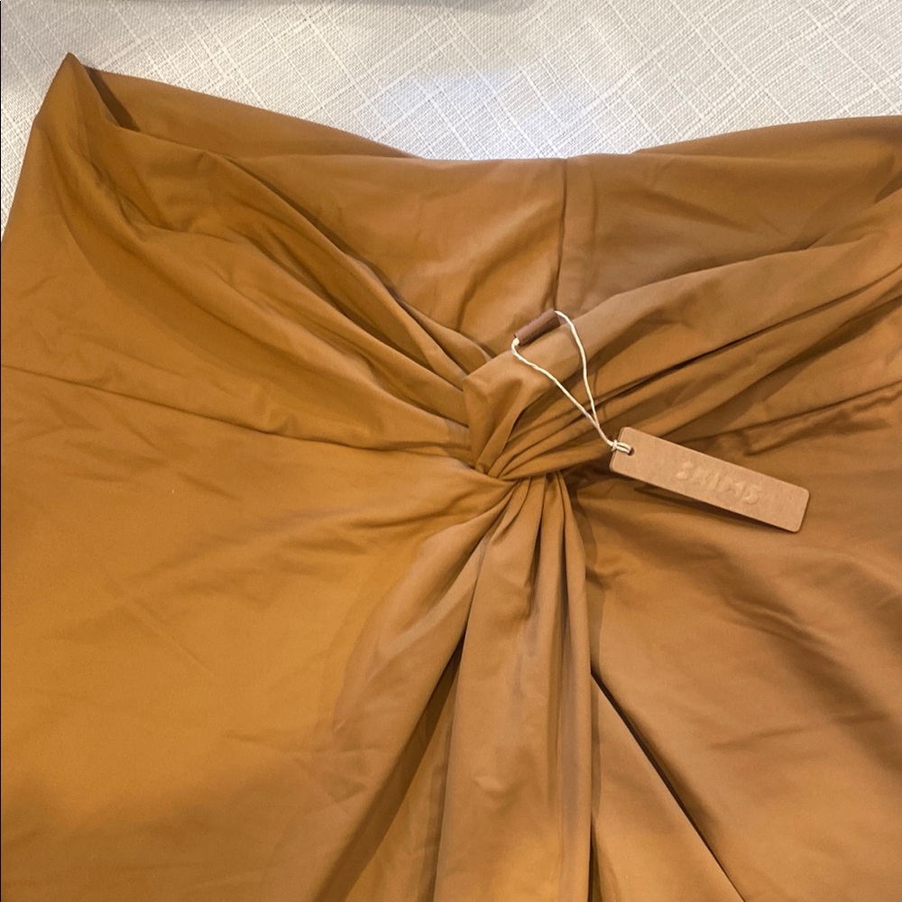 NWT Skims Elegant Swim Sarong Skirt